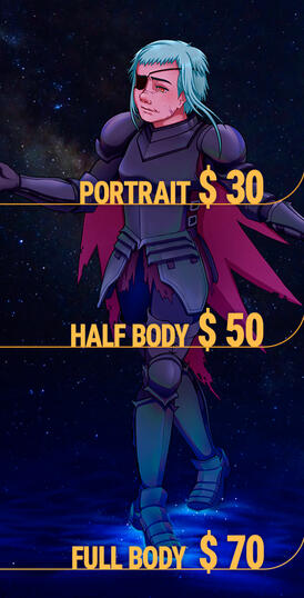 Commission prices & types _tilraun Commission prices & types
